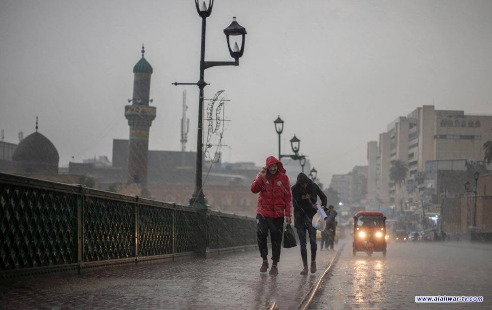 طقس العراق.. استمرار الأمطار وانخفاض في درجات الحرارة